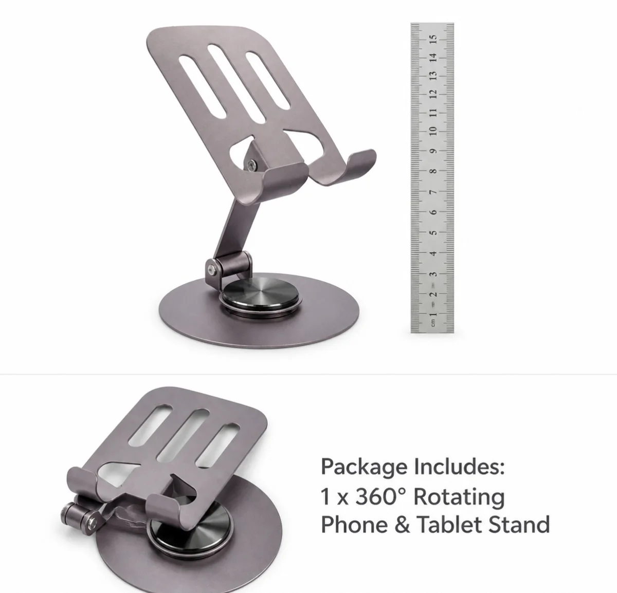 metal 360 rotating phone tablet stand with ruler.webp metal 360 rotating phone tablet stand with ruler.webp